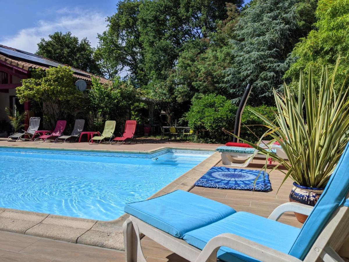 2 Coeurs 2 Landes Apartment Garrosse Bagian luar foto