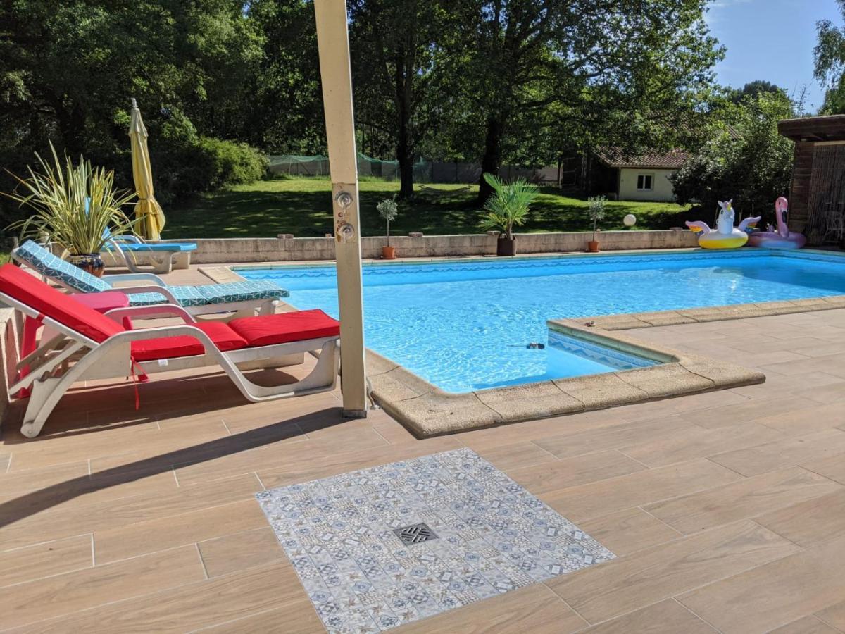 2 Coeurs 2 Landes Apartment Garrosse Bagian luar foto