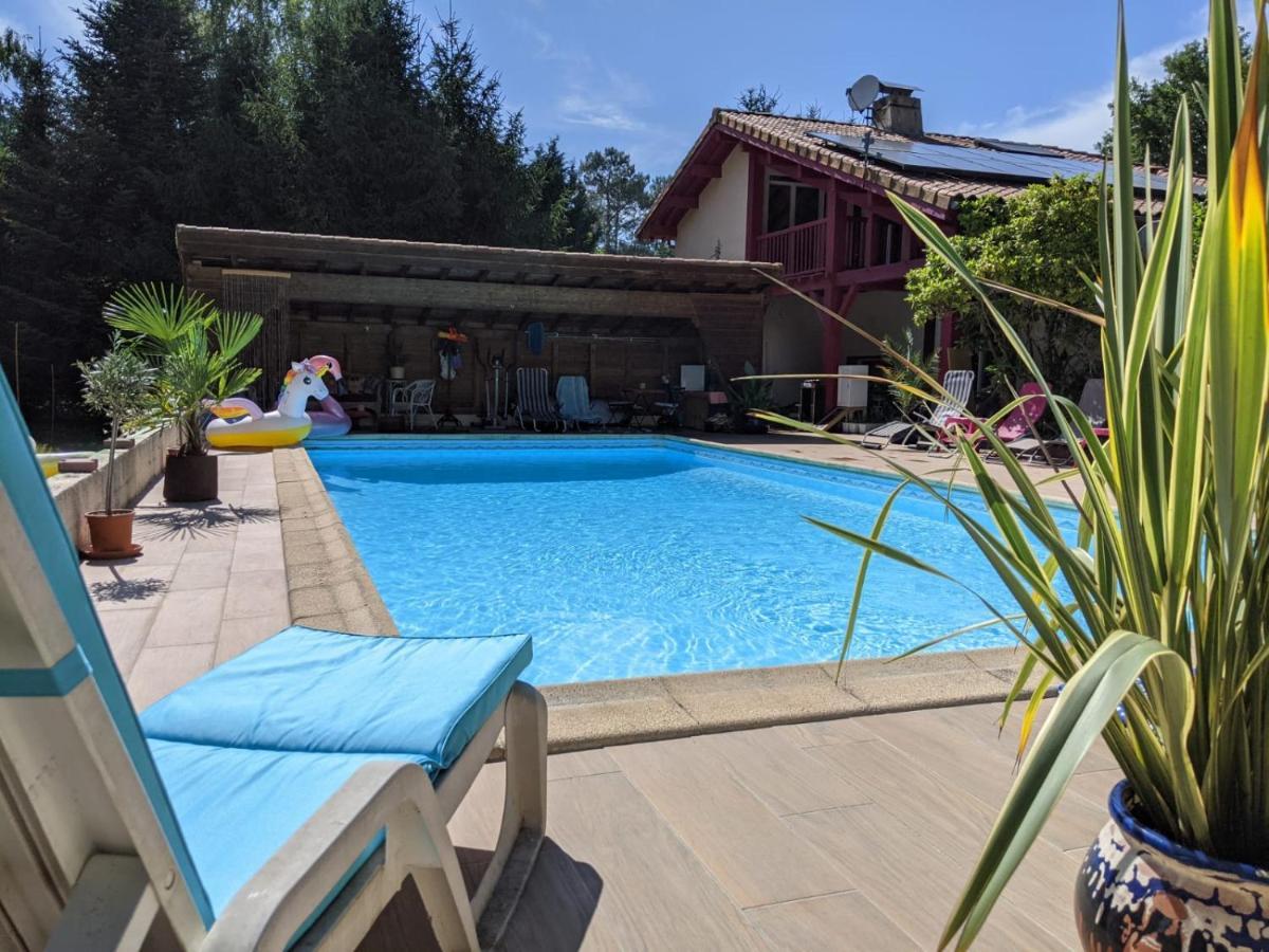 2 Coeurs 2 Landes Apartment Garrosse Bagian luar foto